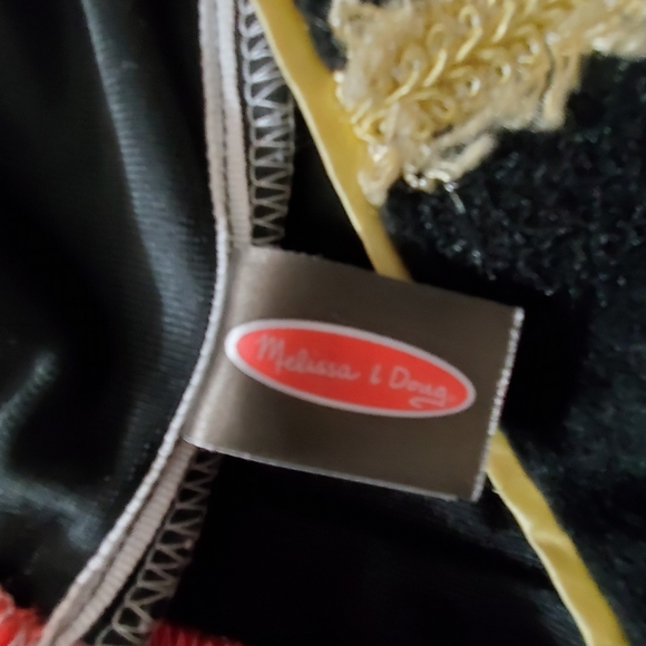 PIRATE costume Halloween Melissa and Doug skull bones top only age 3-6 - Picture 9 of 10